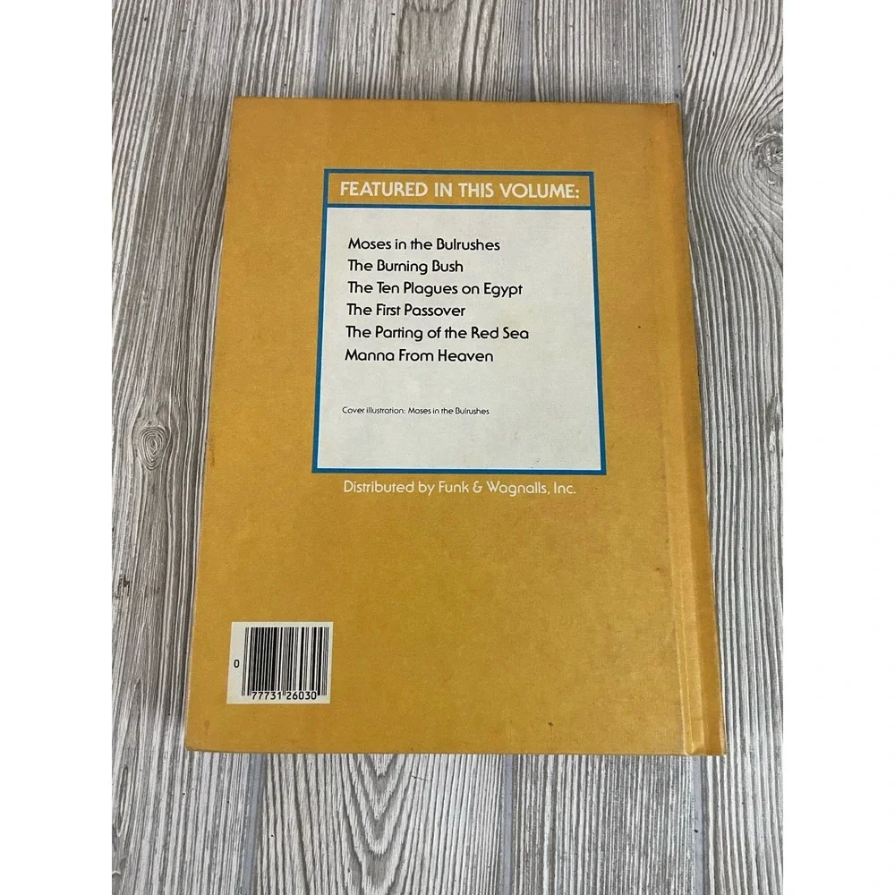 The Children's Bible Lot 0f 5 by A Golden Press VTG 1981 #1-5 Hardcover Books